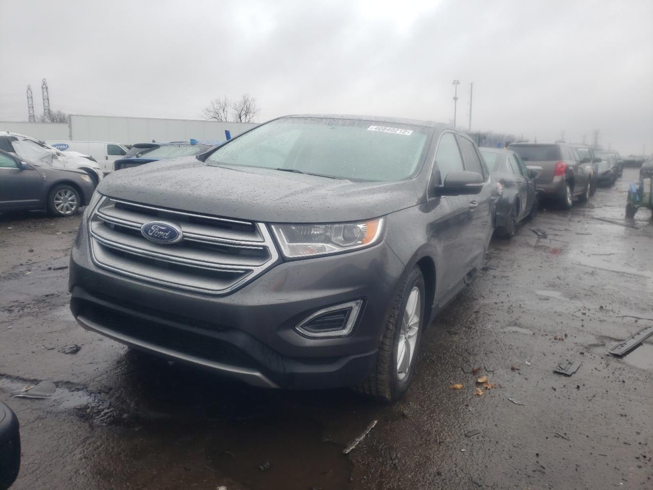 Photo 2 from auction – 2015 FORD EDGE SEL with VIN 2FMTK4J87FBC25733