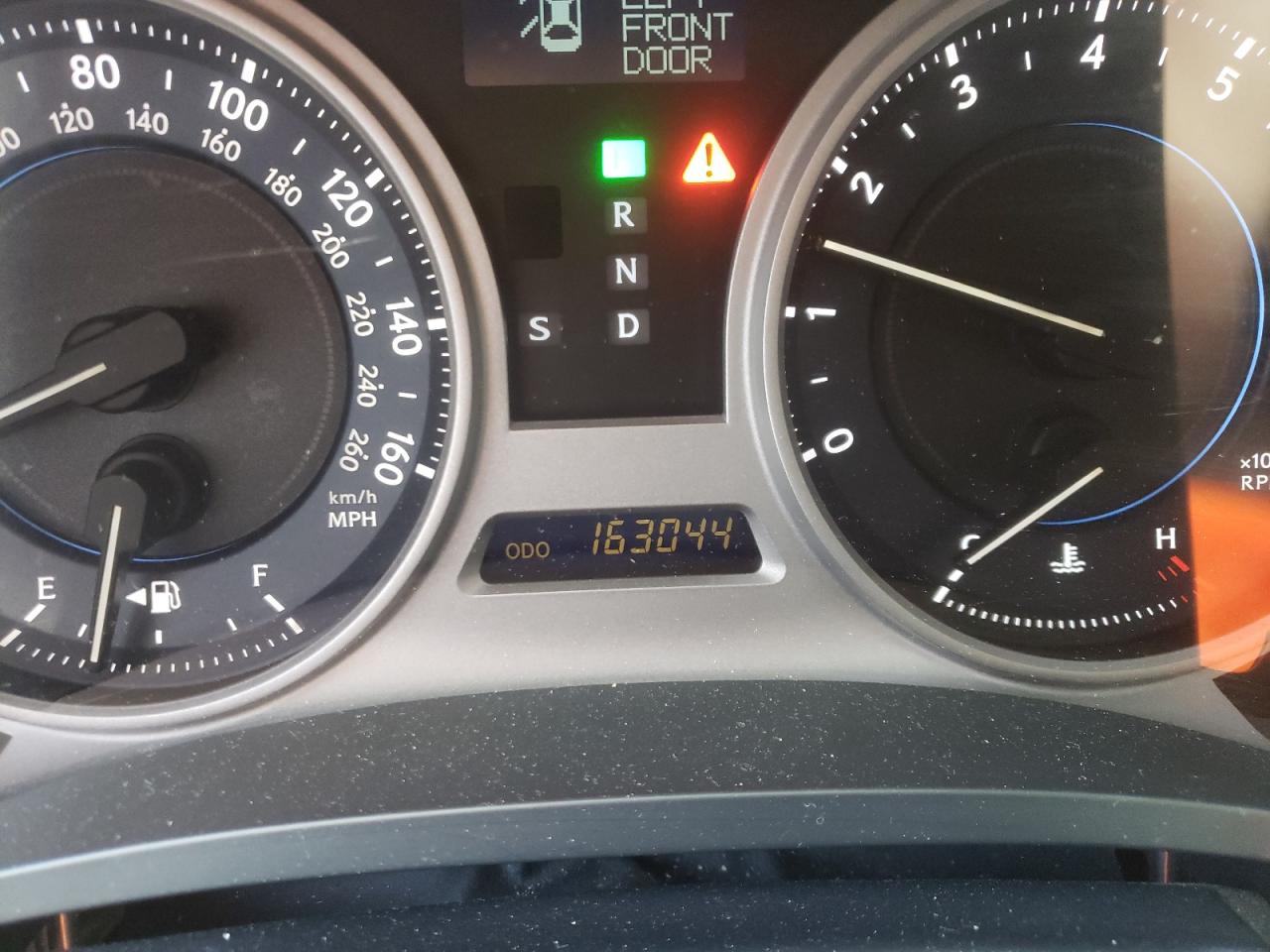 Photo 8 from auction – 2009 LEXUS IS 250 with VIN JTHBK262X95096418