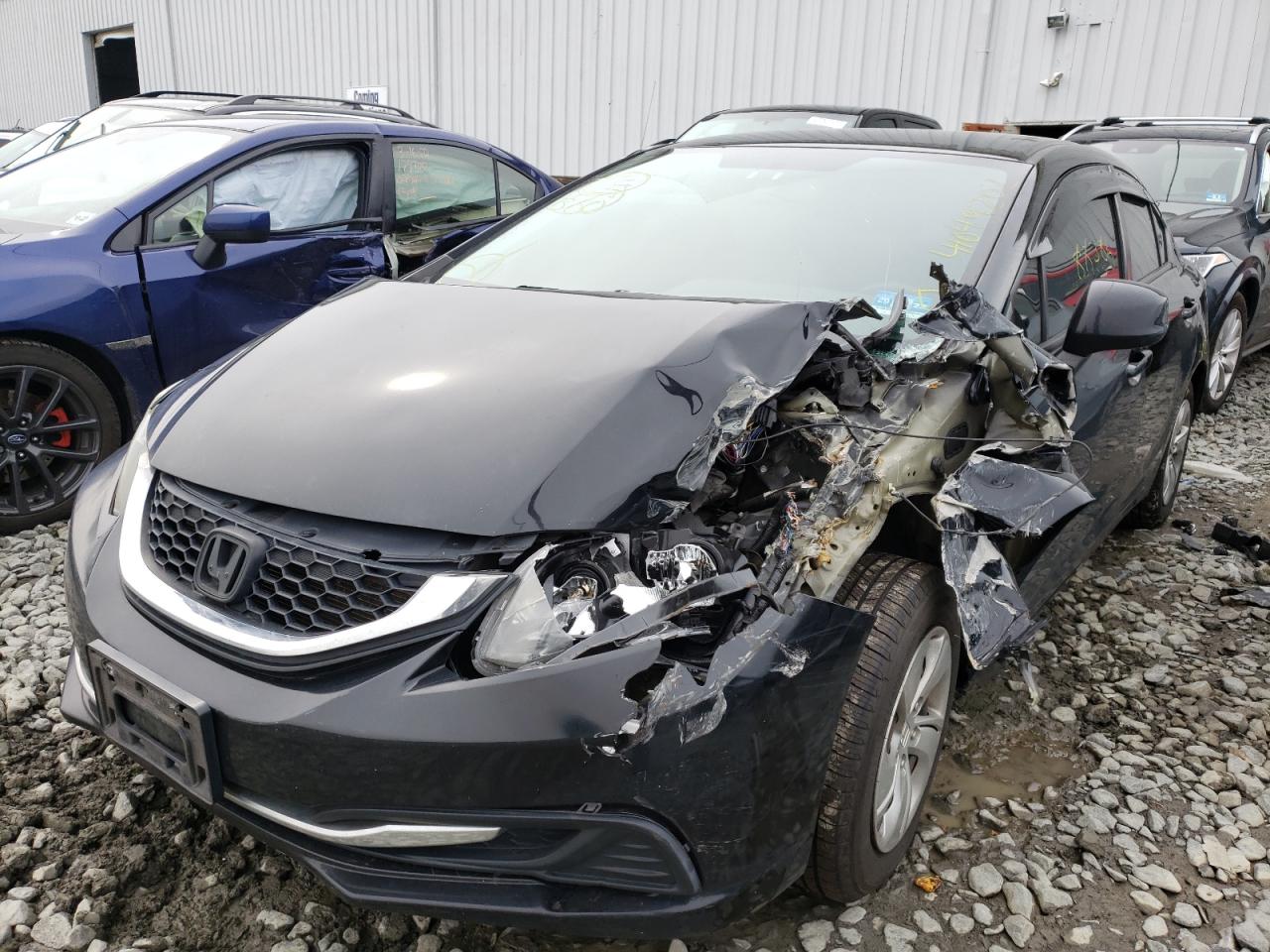Photo 9 from auction – 2013 HONDA CIVIC LX with VIN 2HGFB2F58DH573007