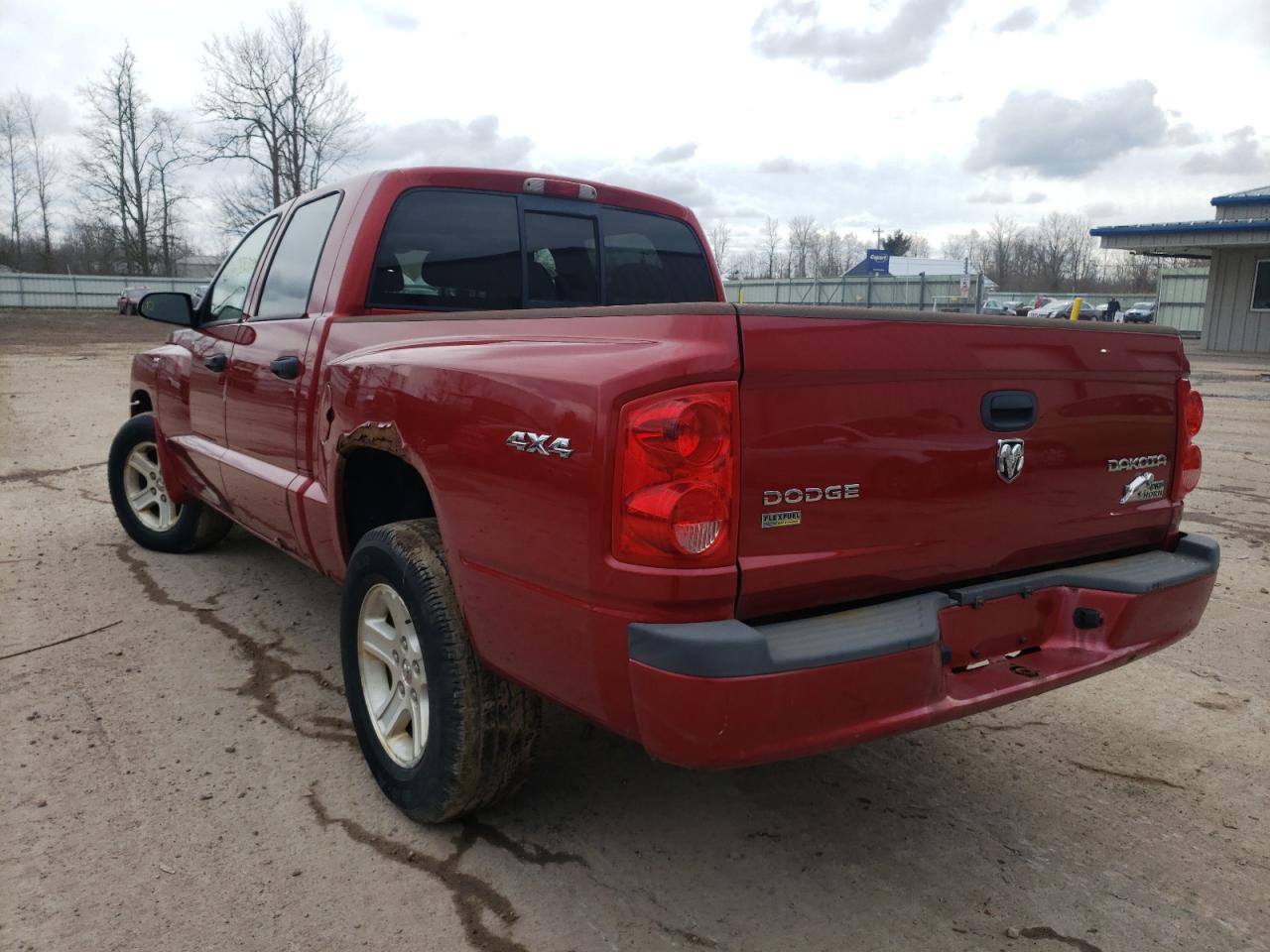 Photo 3 from auction – 2009 DODGE DAKOTA SXT with VIN 1D7HW38P99S740285