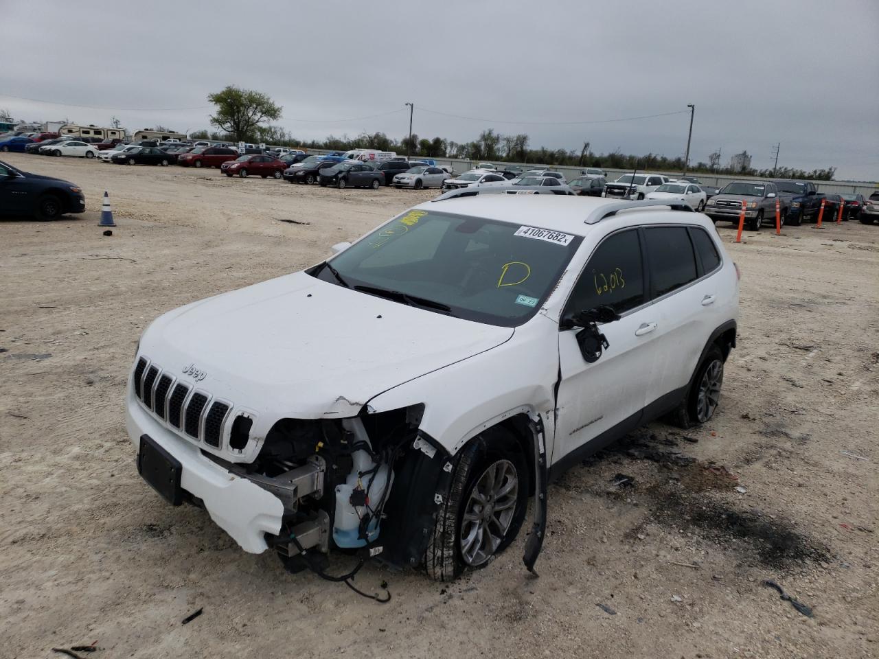 Photo 2 from auction – 2019 JEEP CHEROKEE with VIN 1C4PJLLB5KD340184