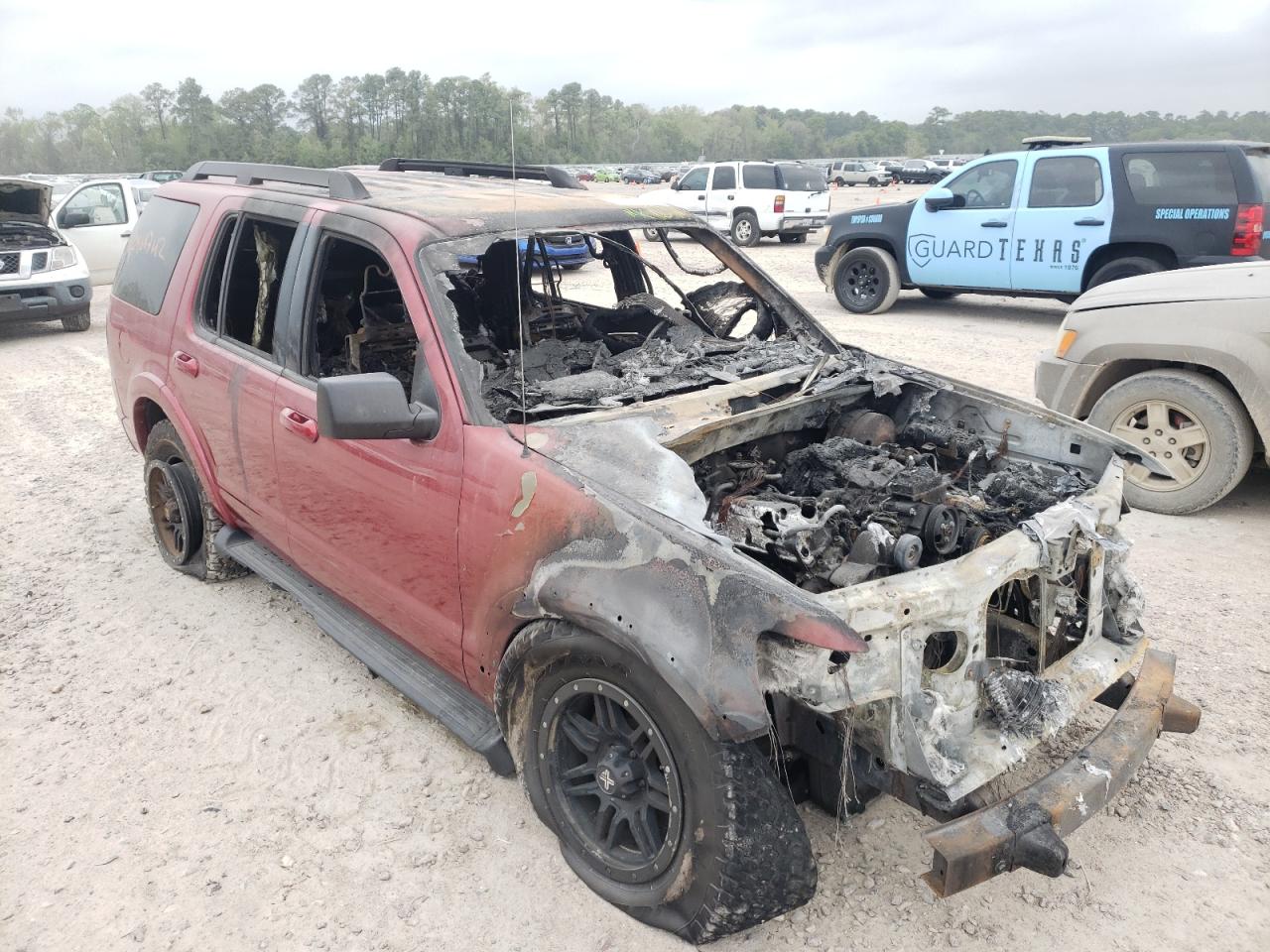 FORD EXPLORER X 2008 with VIN 1FMEU63E58UA80626 - Photo from auction