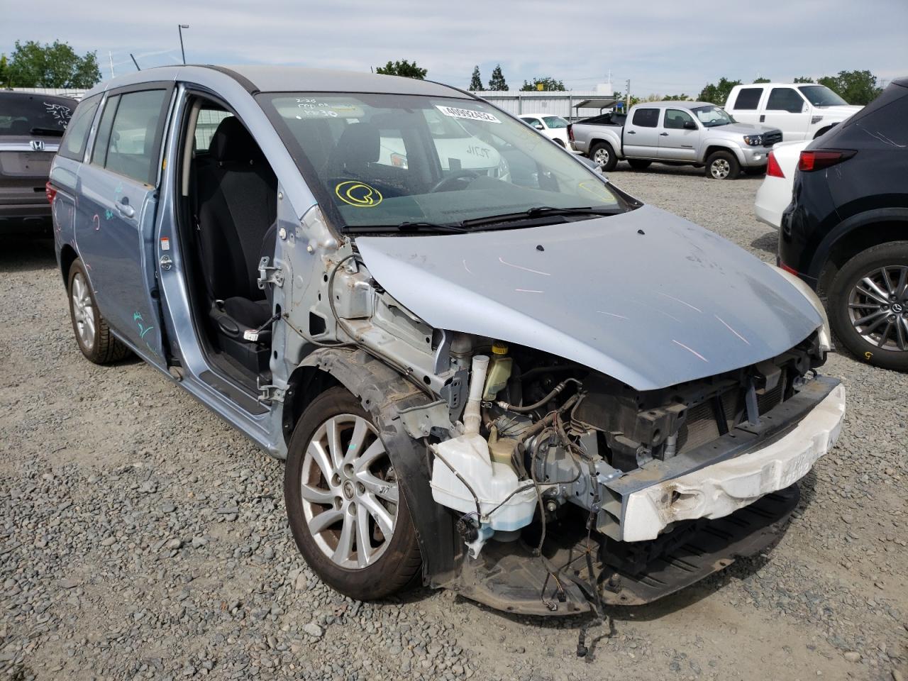 MAZDA 5 2012 with VIN JM1CW2BL6C0102311 - Photo from auction