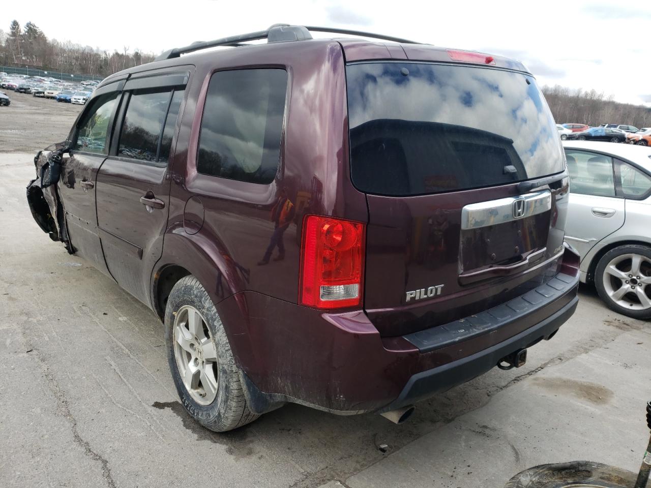 Photo 3 from auction – 2010 HONDA PILOT EX with VIN 5FNYF4H49AB003840