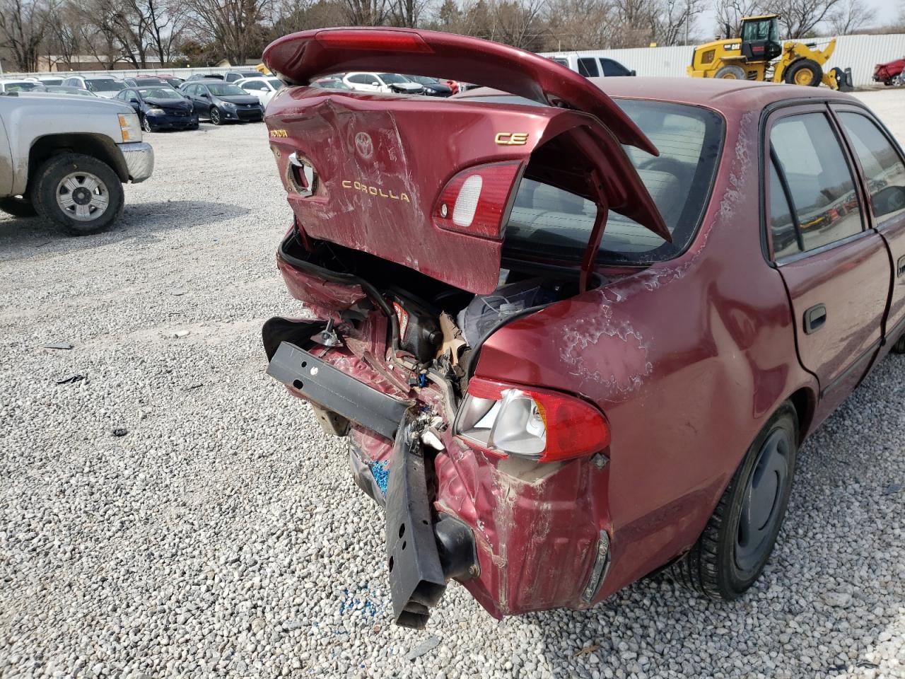 Photo 9 from auction – 2000 TOYOTA COROLLA VE with VIN 1NXBR12E5YZ313767