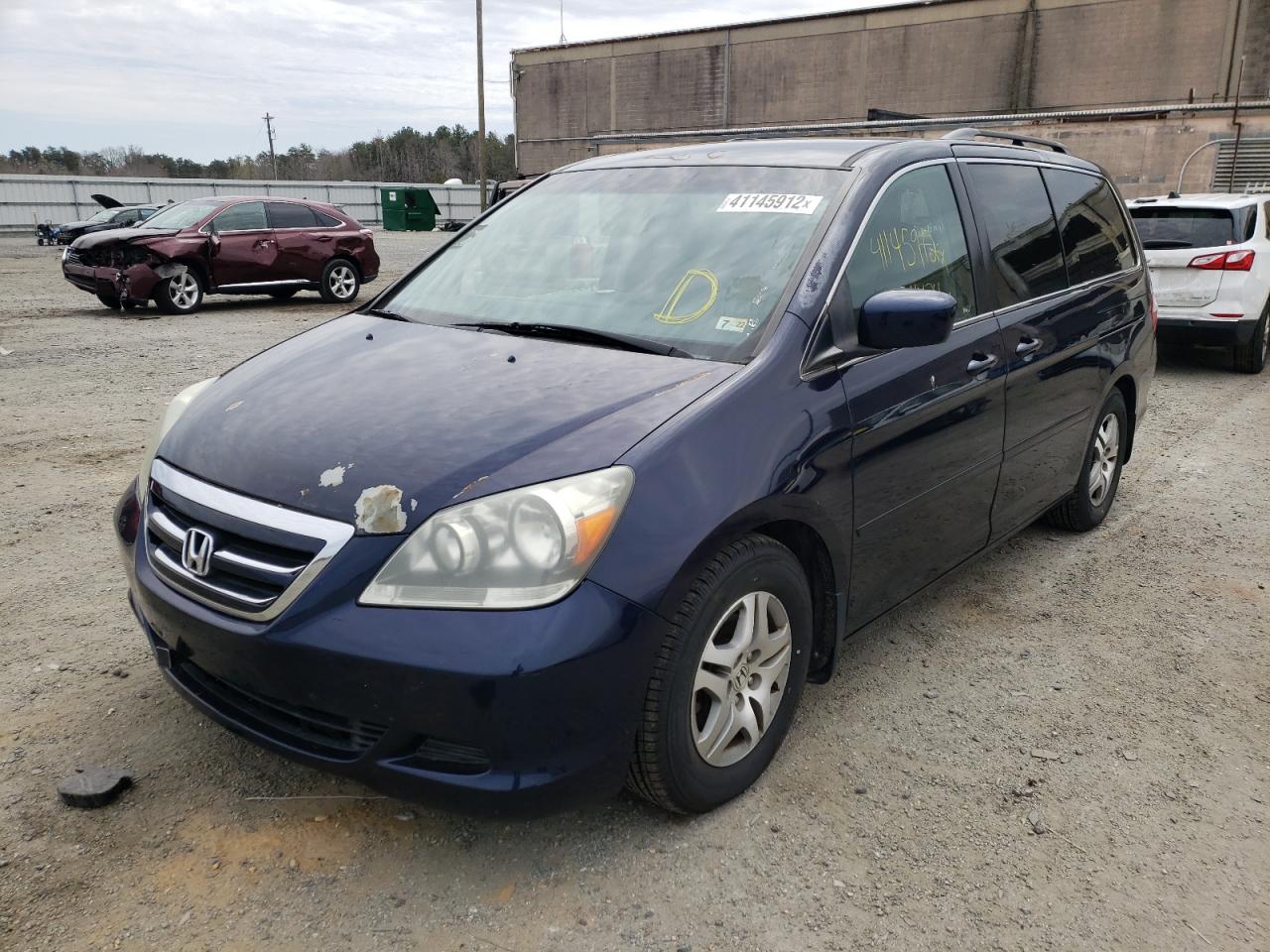 Photo 2 from auction – 2006 HONDA ODYSSEY EX with VIN 5FNRL38426B129178