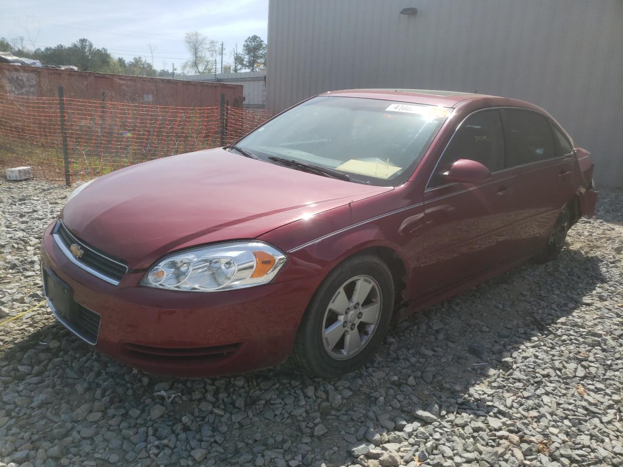 Photo 2 from auction – 2009 CHEVROLET IMPALA 1LT with VIN 2G1WT57N191225991
