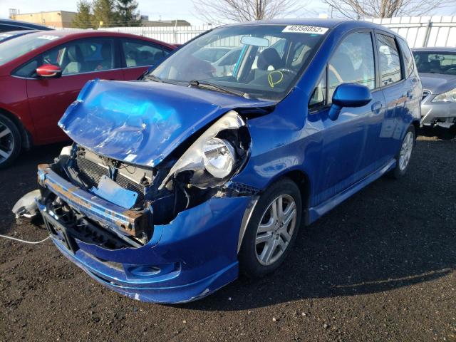 Photo 2 from auction – 2007 HONDA FIT S with VIN JHMGD38657S817684
