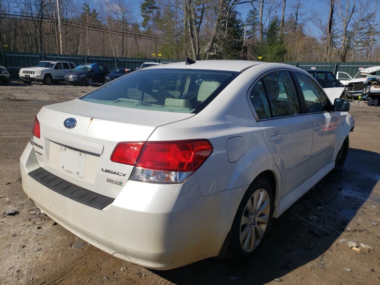 Photo 4 from auction – 2012 SUBARU LEGACY 2.5 with VIN 4S3BMBK60C3017295