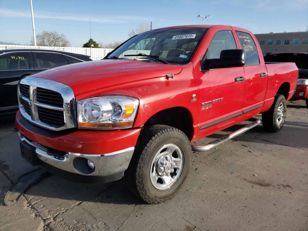 Photo 2 from auction – 2006 DODGE RAM 2500 S with VIN 1D7KS28C86J135765