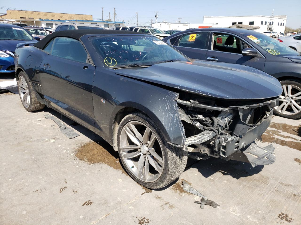 Photo 1 from auction – 2017 CHEVROLET CAMARO LT with VIN 1G1FB3DS1H0166324