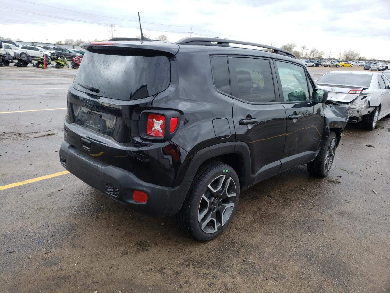 Photo 4 from auction – 2021 JEEP RENEGADE S with VIN ZACNJDAB8MPM36070