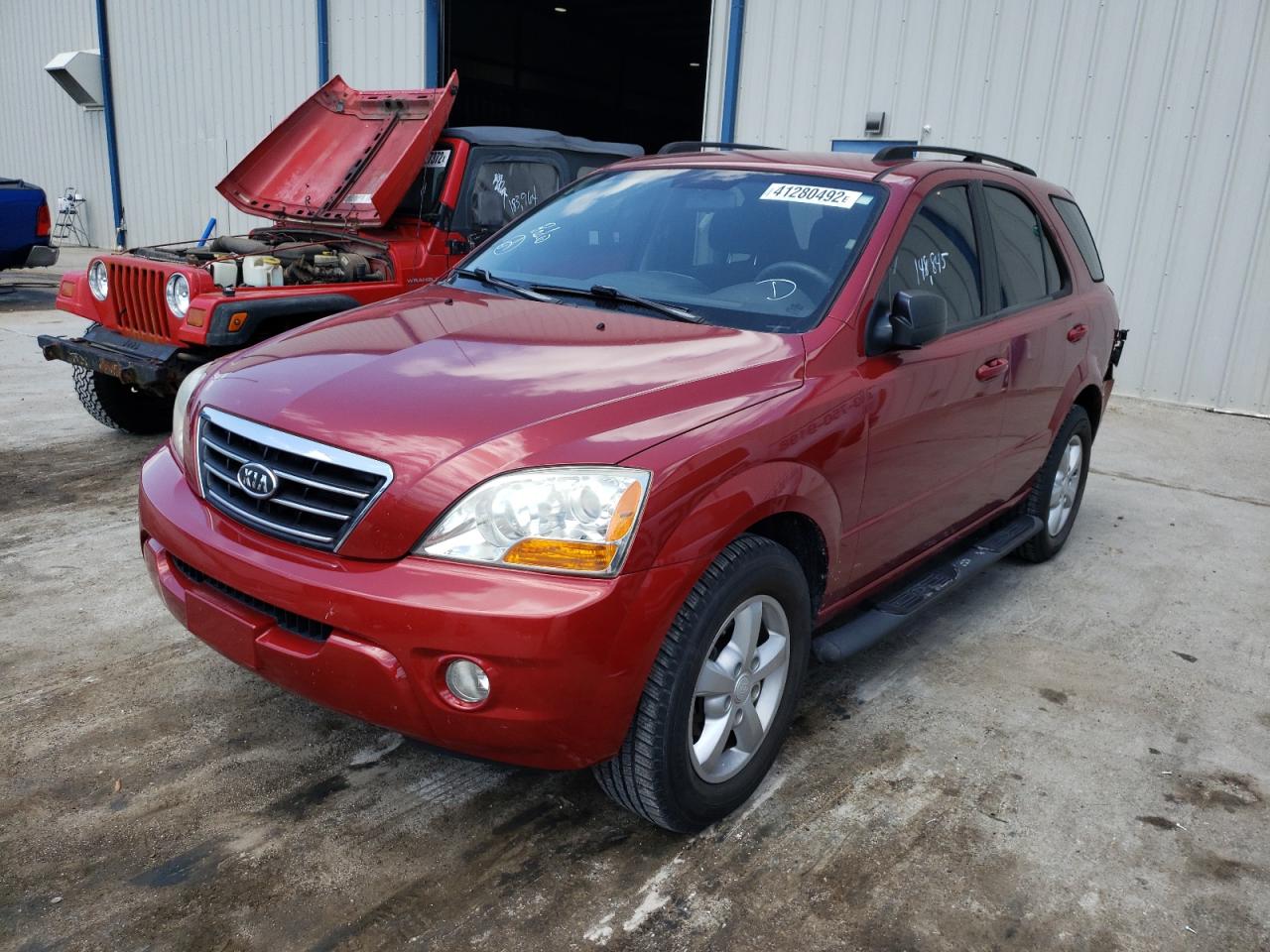 Photo 2 from auction – 2008 KIA SORENTO EX with VIN KNDJC735485798299