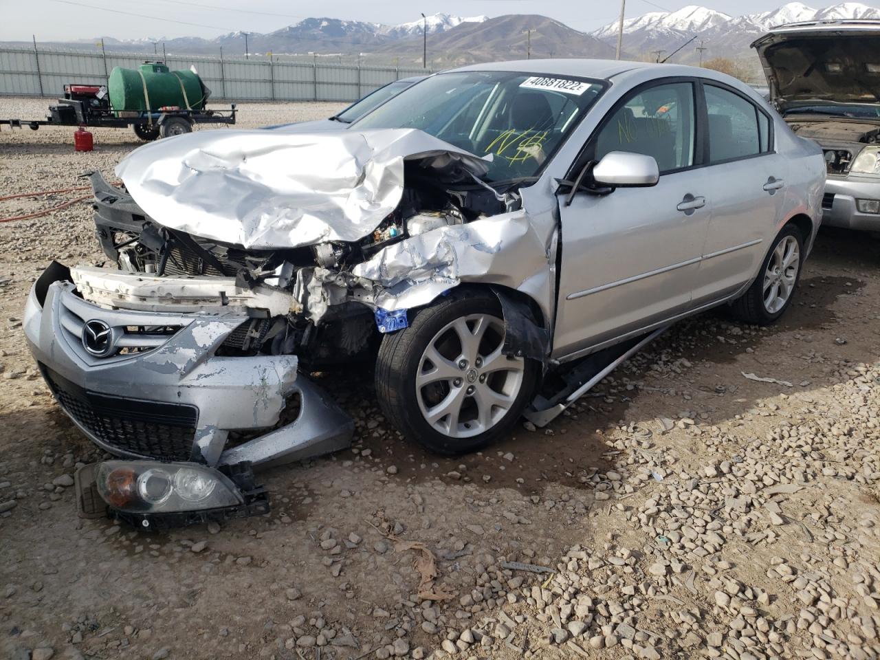 Photo 2 from auction – 2008 MAZDA 3 S with VIN JM1BK323X81782518