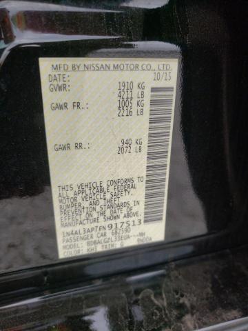 Photo 10 from auction – 2015 NISSAN ALTIMA 2.5 with VIN 1N4AL3AP7FN917513