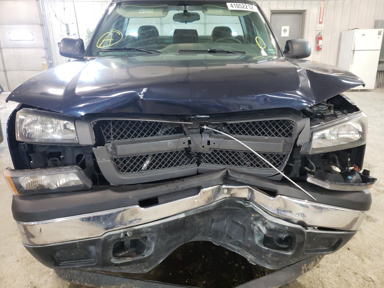 Photo 9 from auction – 2005 CHEVROLET SILVERADO with VIN 1GCEK14V25Z263914