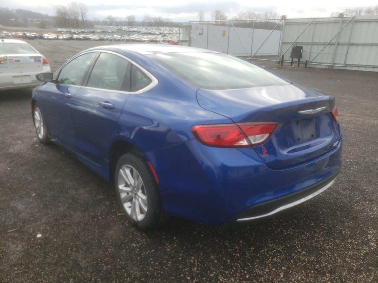 Photo 3 from auction – 2016 CHRYSLER 200 LIMITE with VIN 1C3CCCAB7GN132891