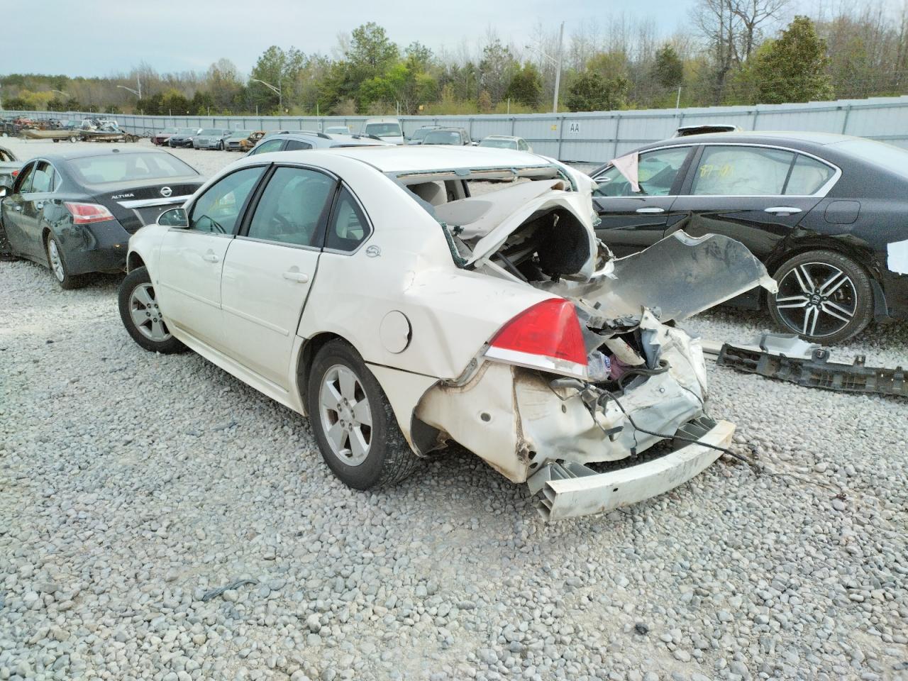 Photo 3 from auction – 2009 CHEVROLET IMPALA 1LT with VIN 2G1WT57N091306710
