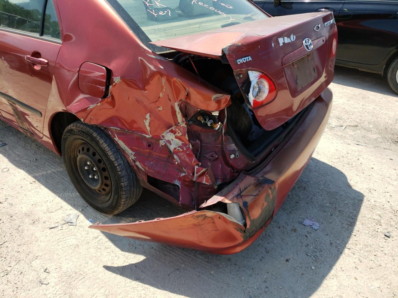 Photo 9 from auction – 2007 TOYOTA COROLLA with VIN 1NXBR32E77Z839523