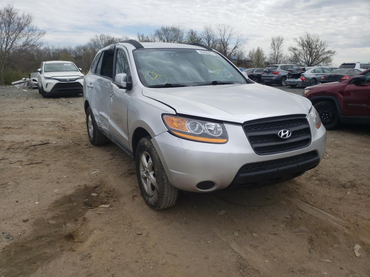 HYUNDAI SANTA FE G 2008 with VIN 5NMSG13DX8H150816 - Photo from auction