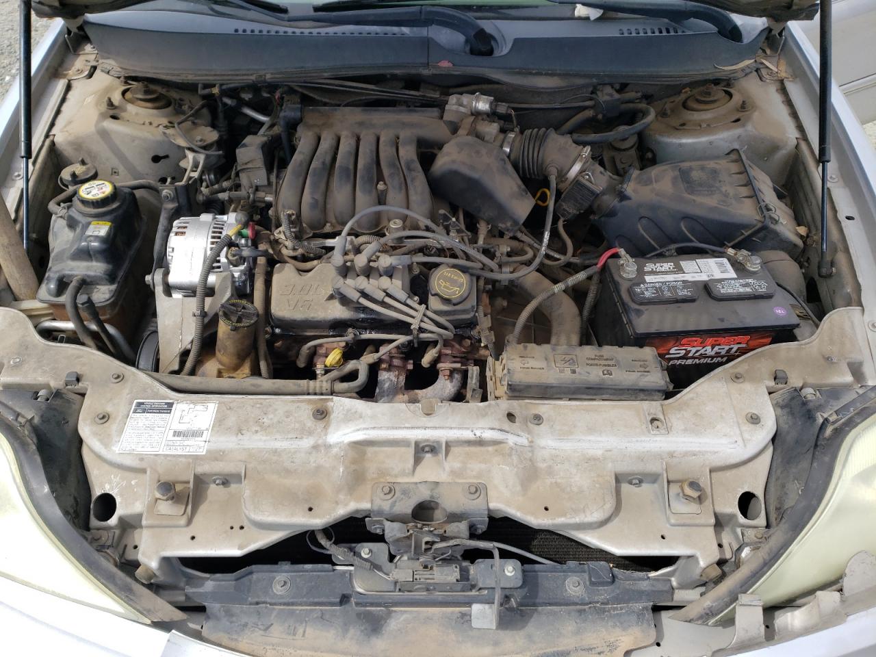 Photo 7 from auction – 2002 MERCURY SABLE GS with VIN 1MEFM50U62G602280