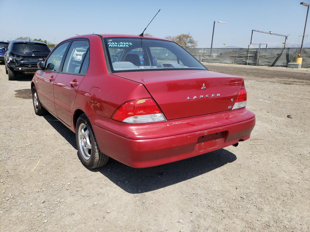 Photo 3 from auction – 2003 MITSUBISHI LANCER ES with VIN JA3AJ26E33U083371