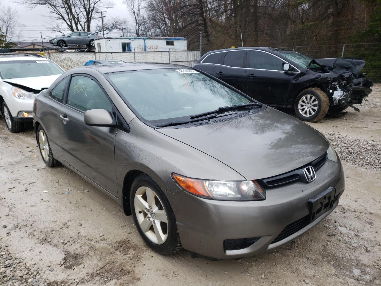 Photo 1 from auction – 2007 HONDA CIVIC EX with VIN 2HGFG11857H554187
