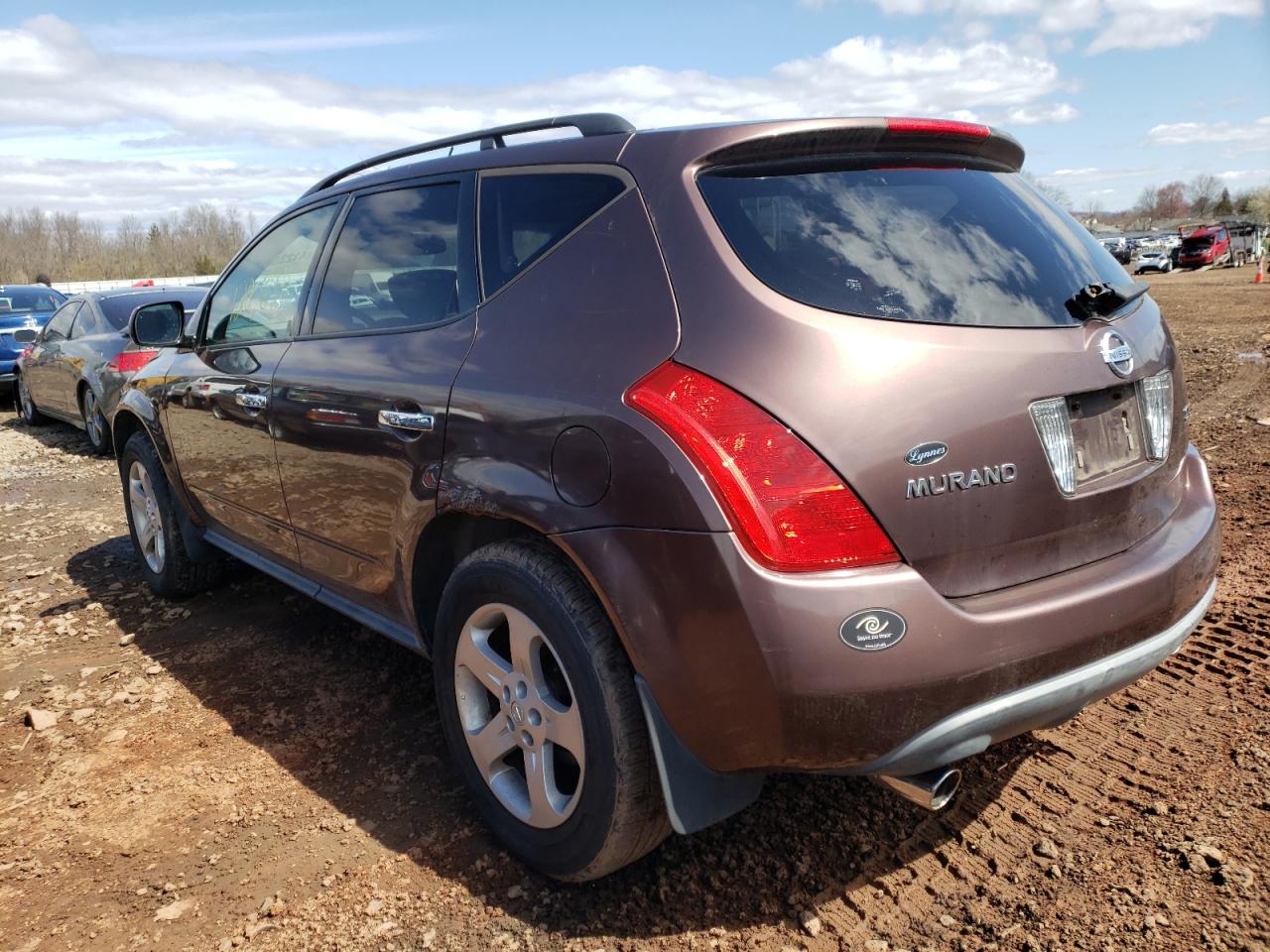 Photo 3 from auction – 2003 NISSAN MURANO with VIN JN8AZ08T93W100435