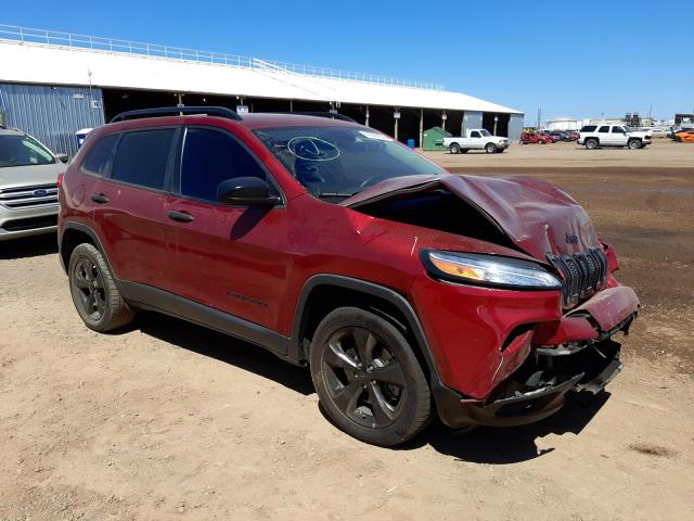 JEEP CHEROKEE S 2017 with VIN 1C4PJLAB1HD238473 - Photo from auction