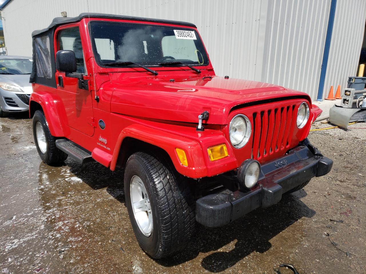 JEEP WRANGLER X 2005 with VIN 1J4FA39S75P372618 - Photo from auction