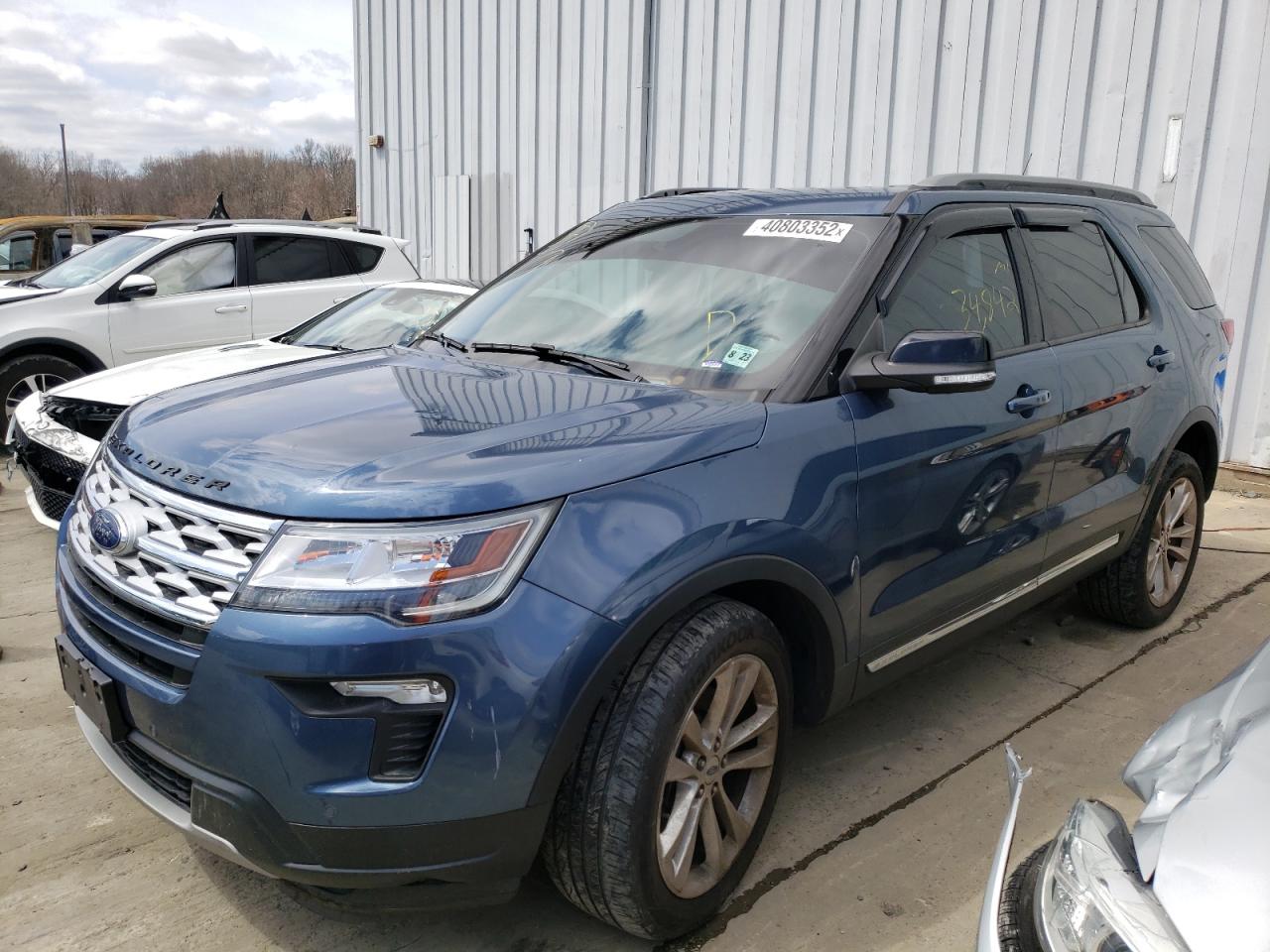 Photo 2 from auction – 2018 FORD EXPLORER X with VIN 1FM5K8D80JGC46694