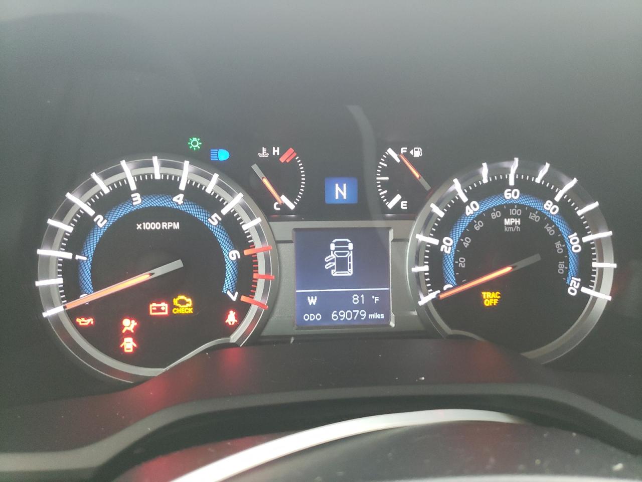 Photo 8 from auction – 2016 TOYOTA 4RUNNER SR with VIN JTEZU5JR0G5111842