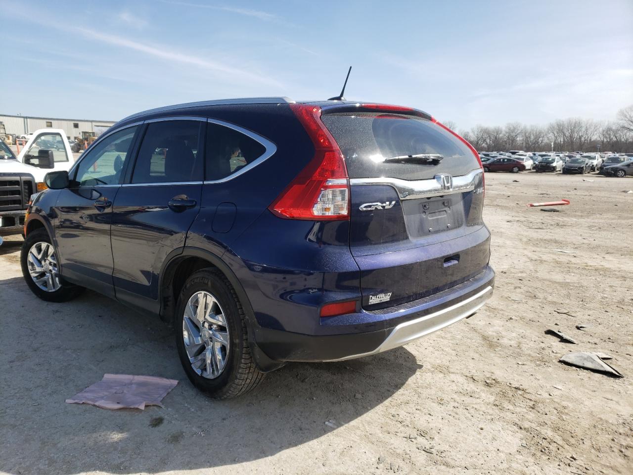 Photo 3 from auction – 2016 HONDA CR-V EXL with VIN 5J6RM4H75GL120545