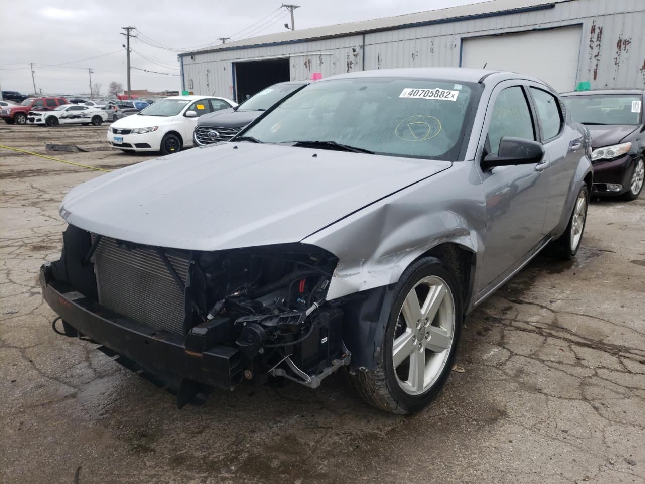 Photo 2 from auction – 2013 DODGE AVENGER SE with VIN 1C3CDZAB7DN564747