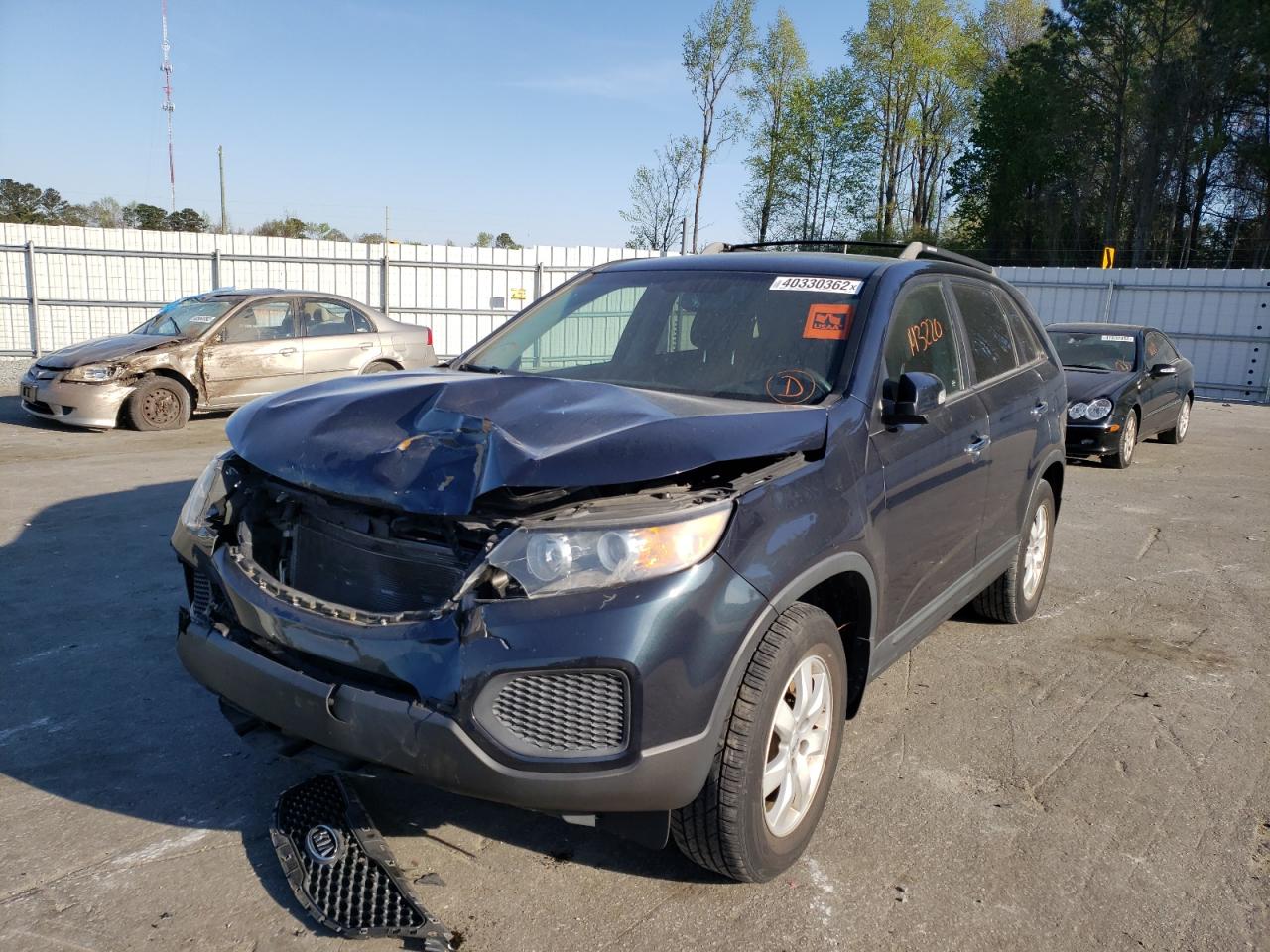 Photo 2 from auction – 2012 KIA SORENTO BA with VIN 5XYKT3A14CG260375
