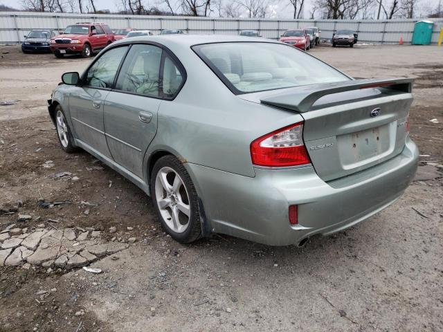 Photo 3 from auction – 2009 SUBARU LEGACY 2.5 with VIN 4S3BL616797213019