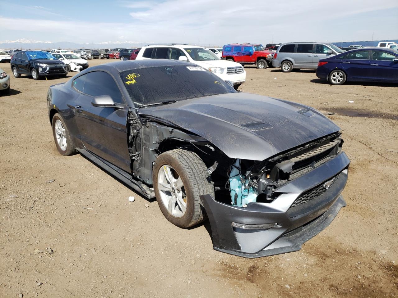 FORD MUSTANG 2021 with VIN 1FA6P8TH0M5119834 - Photo from auction