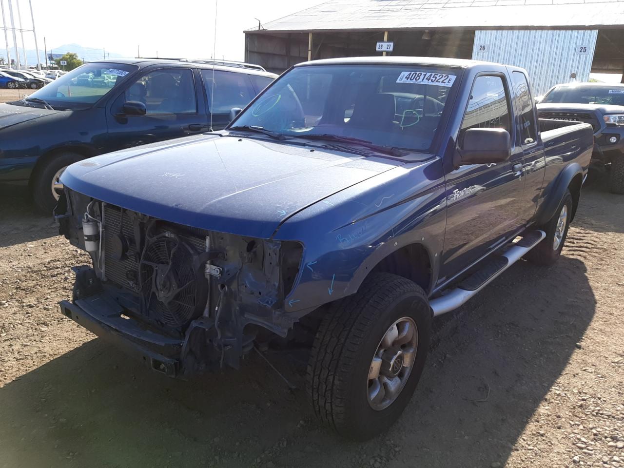 Photo 2 from auction – 2000 NISSAN FRONTIER K with VIN 1N6ED26T7YC362650