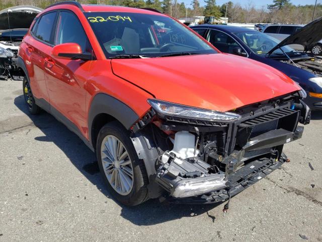 HYUNDAI KONA SEL P 2020 with VIN KM8K6CAA2LU545397 - Photo from auction