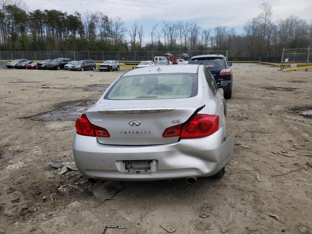 Photo 9 from auction – 2008 INFINITI G35 with VIN JNKBV61E08M222080