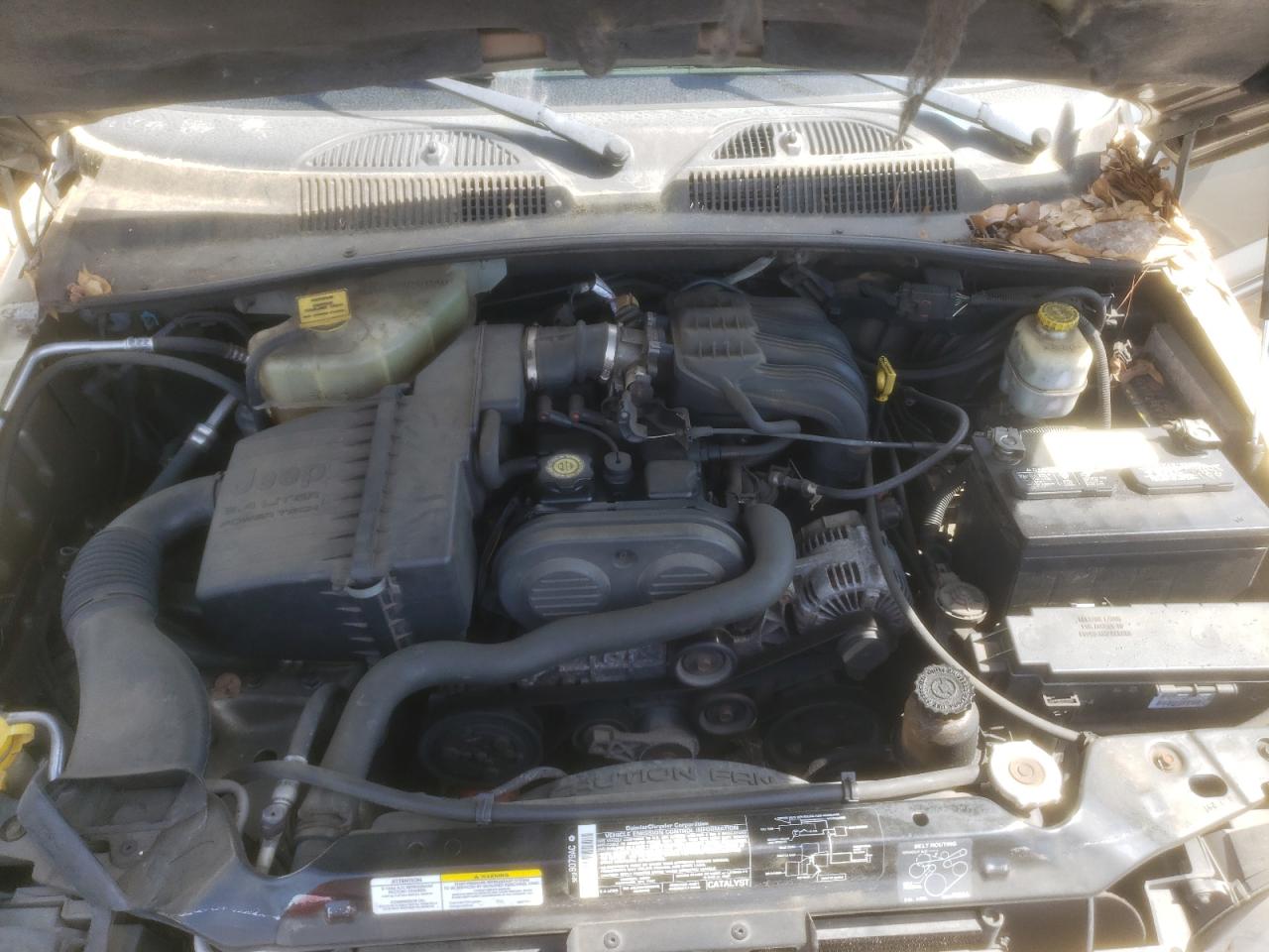 Photo 7 from auction – 2004 JEEP LIBERTY SP with VIN 1J4FK48144W216746