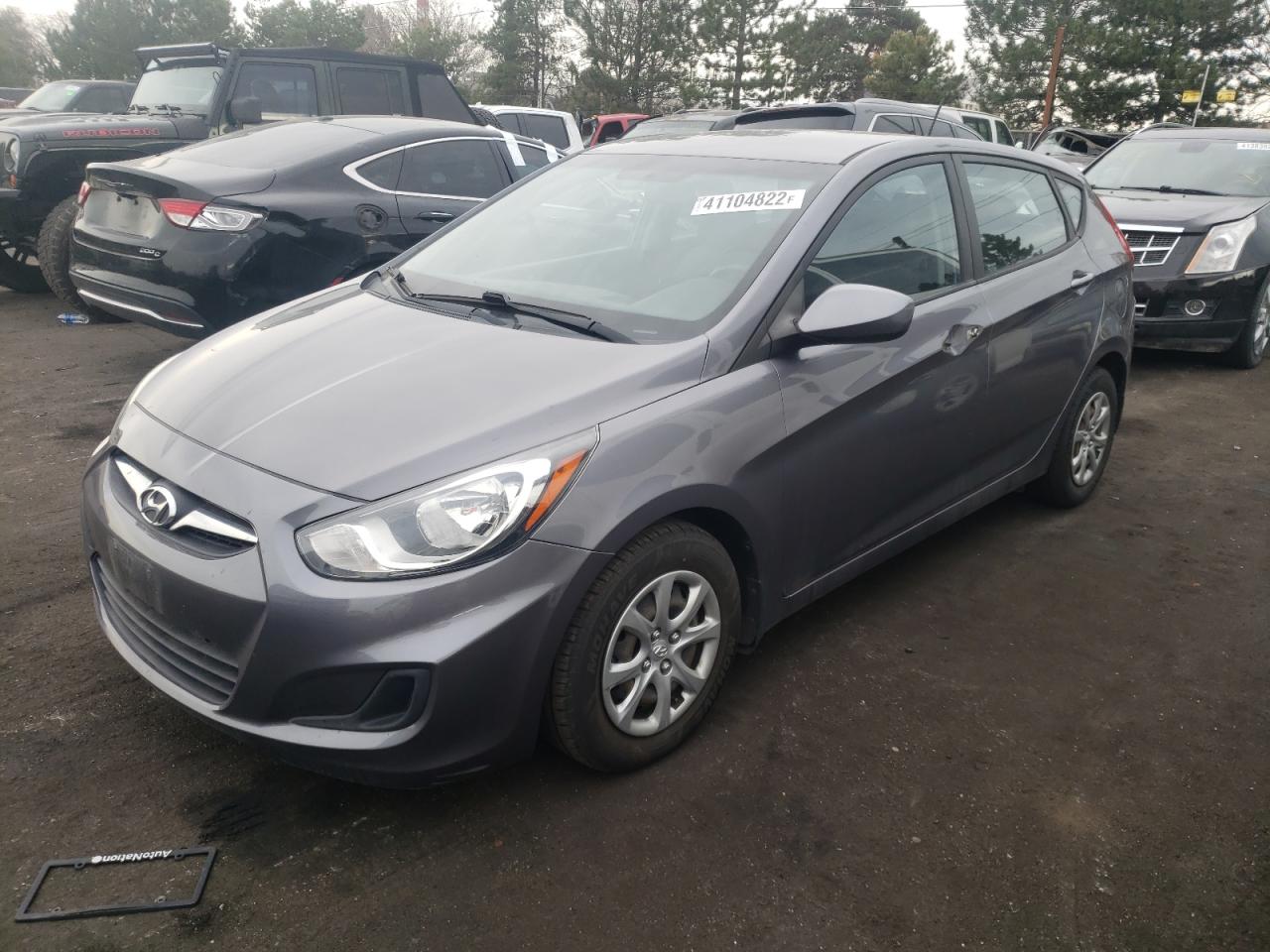 Photo 2 from auction – 2014 HYUNDAI ACCENT GLS with VIN KMHCT5AEXEU168641