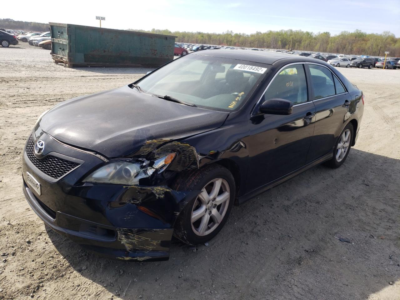 Photo 2 from auction – 2008 TOYOTA CAMRY CE with VIN 4T1BE46K08U774310