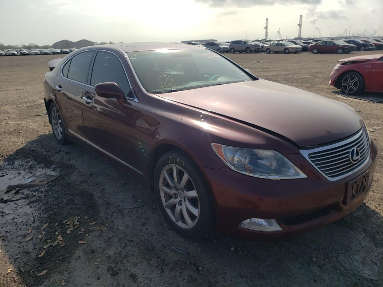 LEXUS LS 460 2009 with VIN JTHCL46F295004475 - Photo from auction