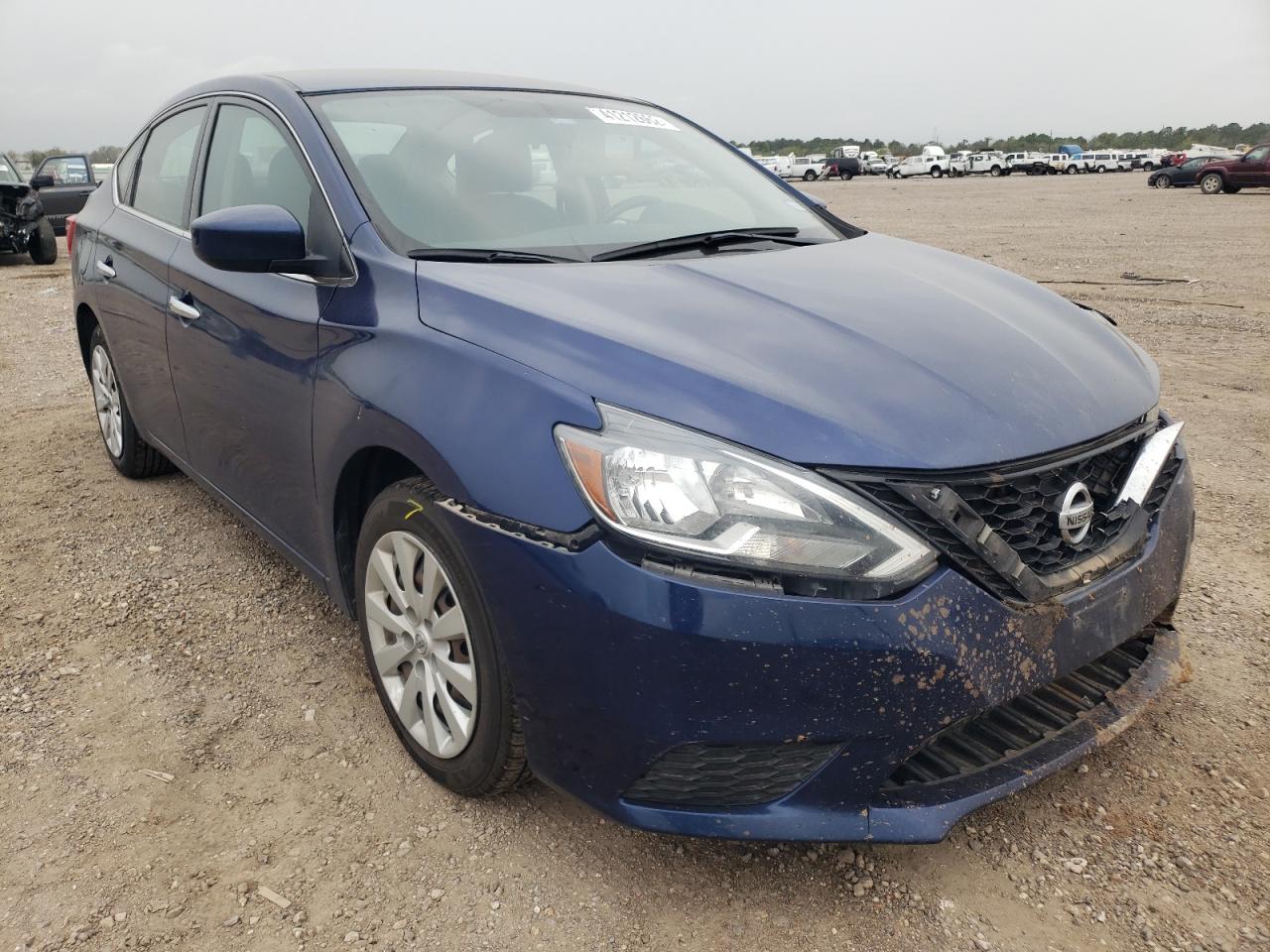 NISSAN SENTRA S 2017 with VIN 3N1AB7AP4HL669991 - Photo from auction