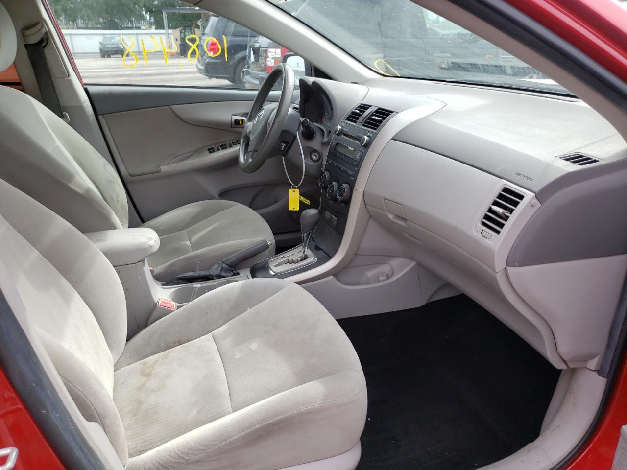 Photo 5 from auction – 2010 TOYOTA COROLLA BA with VIN 1NXBU4EE9AZ333893