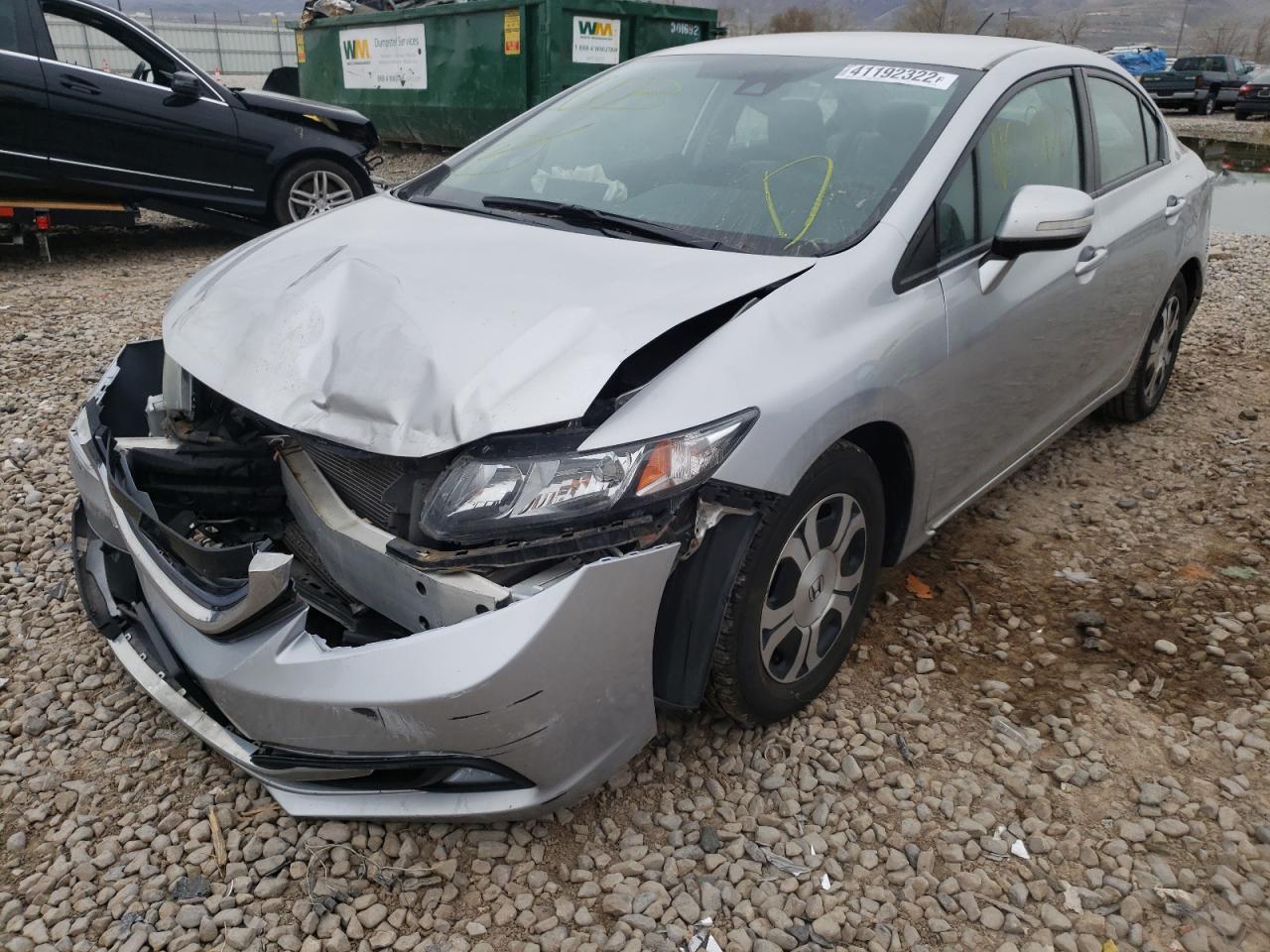 Photo 2 from auction – 2013 HONDA CIVIC HYBR with VIN 19XFB4F21DE003166
