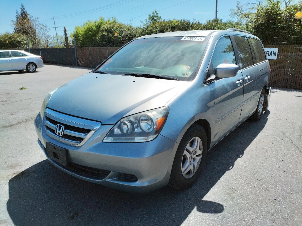 Photo 2 from auction – 2007 HONDA ODYSSEY EX with VIN 5FNRL384X7B082435