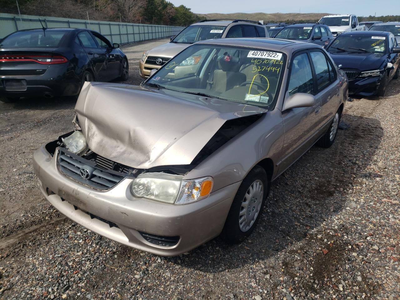 Photo 2 from auction – 2002 TOYOTA COROLLA CE with VIN 2T1BR12E22C527494