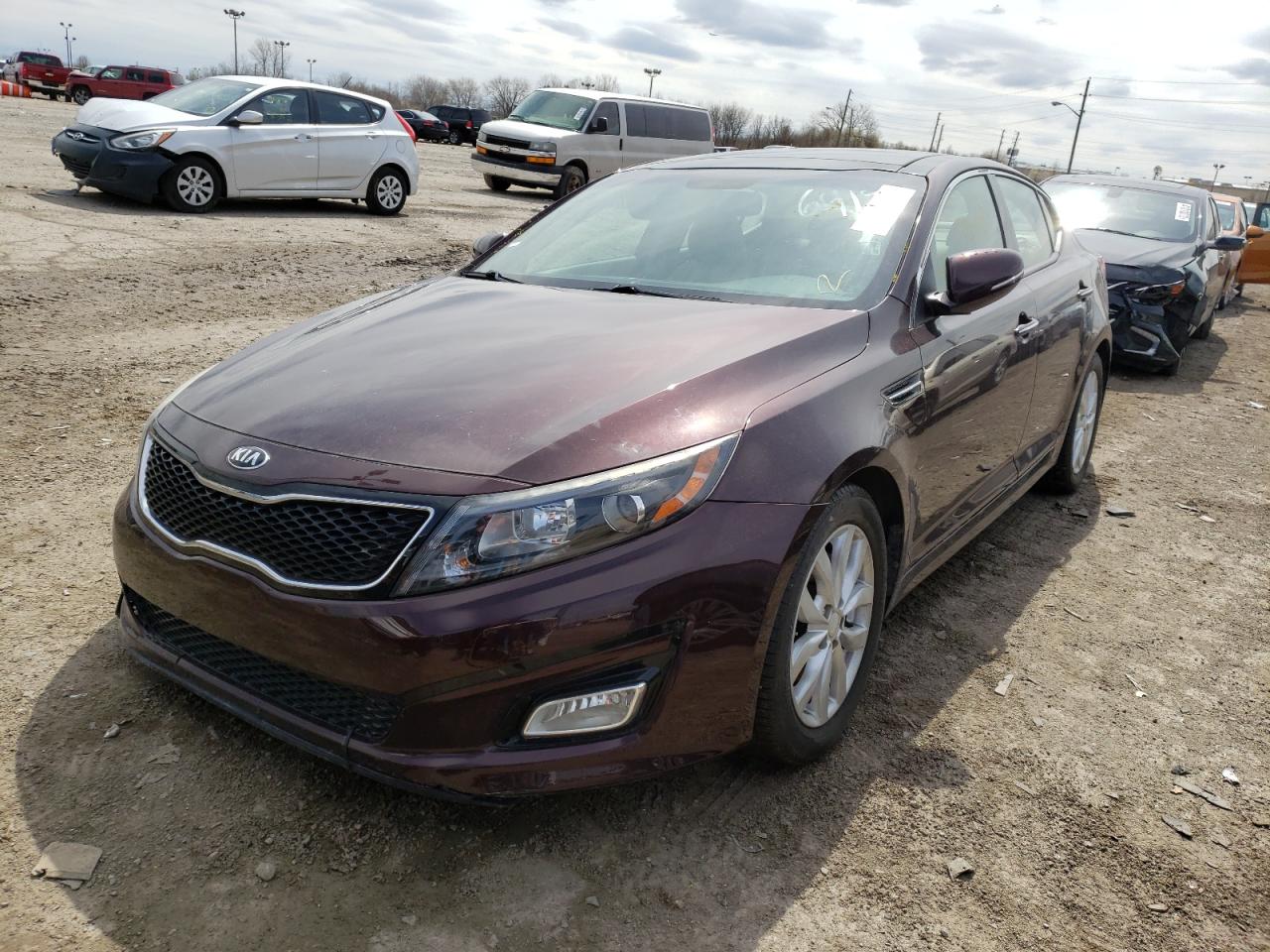 Photo 2 from auction – 2014 KIA OPTIMA EX with VIN 5XXGN4A70EG314370